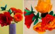 DIY-Handwerk: Wie erstelle ich Krepppapier Rose Blume