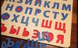 Russisches Alphabet-Puzzle