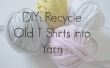 Recycling von alten T-Shirts zu Garn! 