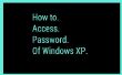 Gewusst wie: Kennwort des Windows XP-Benutzer entsperren? 