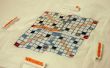 CNC-Stickerei: Stoff Scrabble erinnernden Board