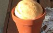 Clay Flowerpot Brot / Camping Brot