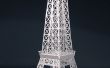 Der Eiffel Turm Pop-up Karte Origami Architektur Kirigami
