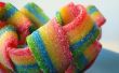 Wie erstelle ich Rainbow Candy Dessert Schalen