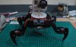 O-Fett der Vierbeiner Roboter mit Acryl-Rahmen