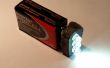 DIY 9 Volt LED Notfall/Rucksack-Blitzlicht