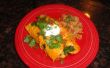 Chicken Enchiladas mit hausgemachten Mehltortillas
