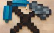 Minecraft-Thema Wanddekoration w / Pop-out-Teile
