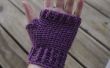 Gewusst wie: Erwachsene fingerlose Handschuhe häkeln / Handschuhe
