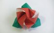Origami-Würfel-Rose