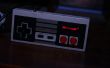 NES-Controller mit 8gb Speicher / Leds leuchten das Logo