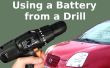 Starthilfe für Ihr Auto mit Drillmaschine Batterie