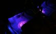 Innenbeleuchtung ausgelöst Fußraum LED Beleuchtung für ein 2010 Honda Fit