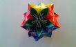 Regenbogen Origami Kusudama Ball Mobile