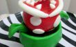 (Mario Bros) Piranha-Pflanze-Cupcake