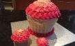 Riesen Cupcake-Familie (Riese, Normal und Mini-Cupcakes)