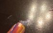 Regenbogen-Nail-Art ohne Werkzeuge