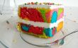 Regenbogen Swirl Cake