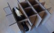 Division Karton Flasche Wein-Rack