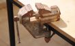 50 Jahre alten Schraubstock Restaurierung-mit grundlegenden Werkzeugen