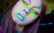 Psychedelische Alien Make-up