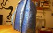 IKEA Hack: blaue Tasche Rucksack