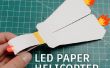 Hubschrauber LED Papier