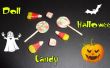 Miniatur-Halloween-Süßigkeiten