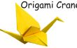 DIY-Wie erstelle ich einen Papierkranich - Origami