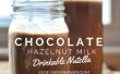 Wie man Schokolade Haselnussmilch | Trinkbar Nutella