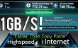 1 Gbit/s Ultra High Speed Internet Tests! 