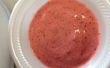 Schnell, einfach und gesund gefrorenen Erdbeerjoghurt