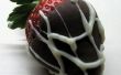 Last-Minute-Geschenke: Schokolade überzogene Erdbeeren