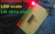 Voltmeter mit LED-Skala LM 3914 Schaltung