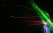 Spiralförmig Laser