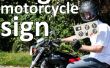 Magnetische Motorrad Zeichen
