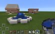 Minecraft Häuser Garten und Brunnen