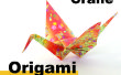 Wie man Origami ein Kran