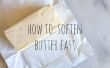 Gewusst wie: Butter schnell erweichen