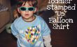 Kleinkind-gestempelt "Up" inspiriert Ballon-t-Shirt