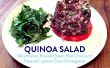 Quinoa Salat mit Wassermelone und Zitrone Chevril Vinaigrette