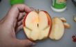 Apfel mit Granatapfel Überraschung Schmetterling