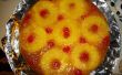 Frisch-Ananas-Upside-Down-Kuchen /