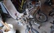 Elektrische Kaulquappe Liegerad Full Suspension Trike mit DIY Motorregler Titan