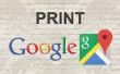 GoogleMaps Drucken