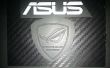 Asus Laptop-Logo von 3d Carbon-Faser-Aufkleber