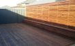 Holz-Belag auf Beton