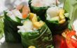 Bio Seaweedless Sushi - wickelt wachsen Ihre eigenen Sushi aus Blätter essbar, leicht zu pflegen. 