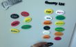 3D gedruckt - Lebensmittelgeschäft Liste Kühlschrankmagneten