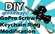 DIY-GoPro Schraube Keychain Ring Modifikation für das Hinzufügen von Tether